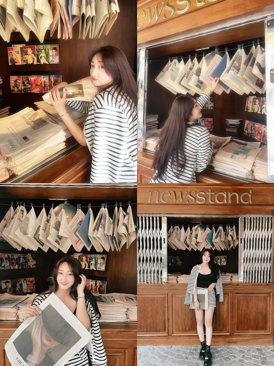 台中咖啡廳|轉角抵達歐洲NEWSSTAND模範社區書報攤咖啡廳 - 第2張圖